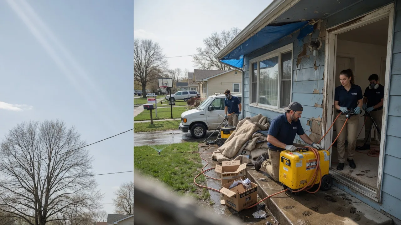 Basement Flood Cleanup in Longford, KS near me